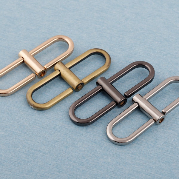 Bag chain length adjuster buckle,bag chain elastic buckles, metal chain shorten belt buckle hook for purse making
