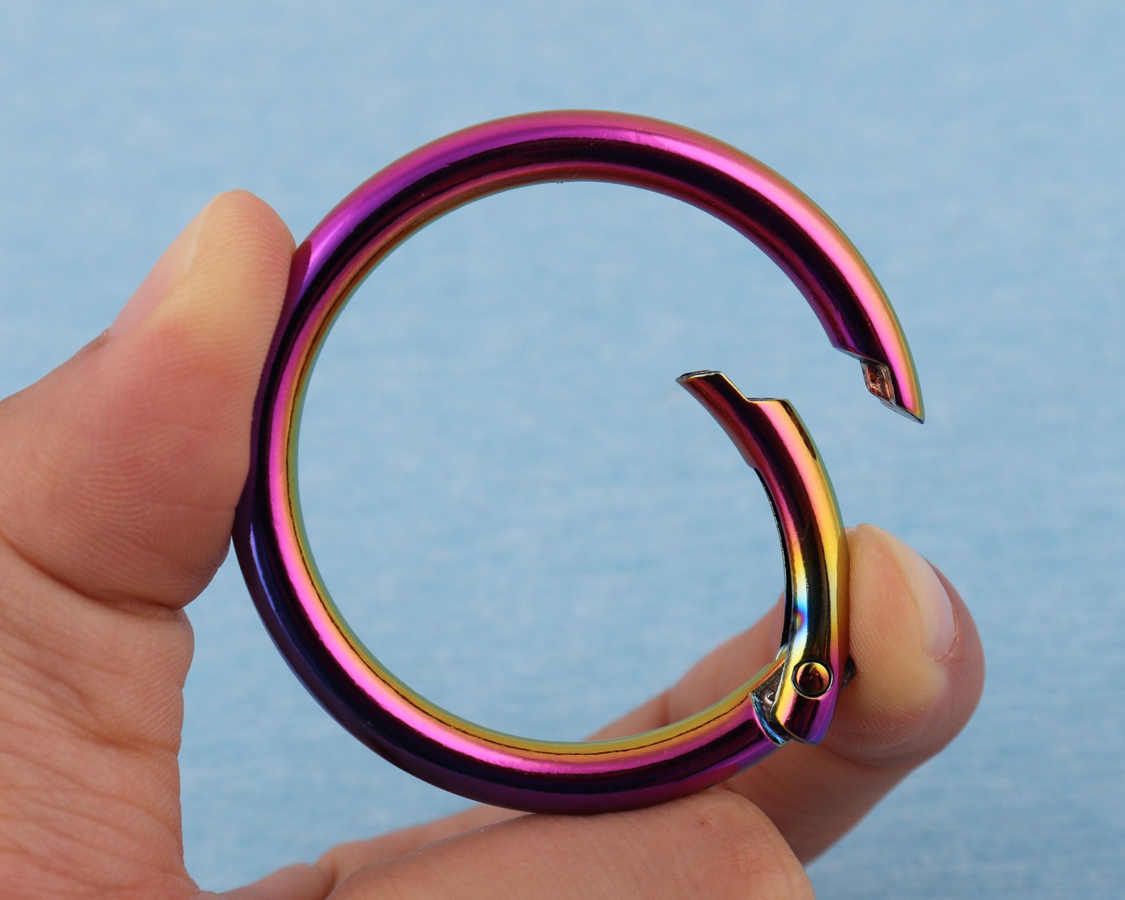 1.5 rainbow spring O rings38mm inner metal snap | Etsy