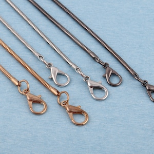 3mm width bag chain with lobster clasps,handbag chain,purse chain strap,shoulder chain replacement handle chain for bag making supplies