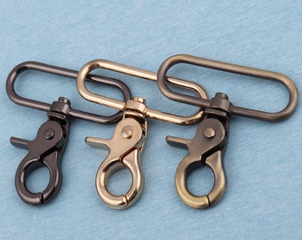 2" Alloy Swivel Snap Clasp: Bag Hardware (50mm)