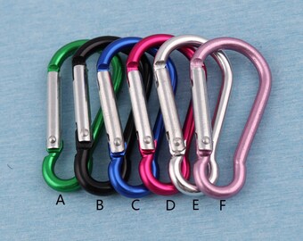 Aluminum Carabiner Clip: Camp Snap Hook Keyring (47x22mm)