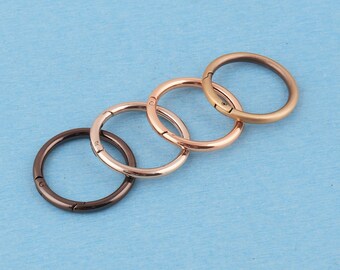 Metal Spring O Rings: 38mm inner Push Gate Handbag Accessories