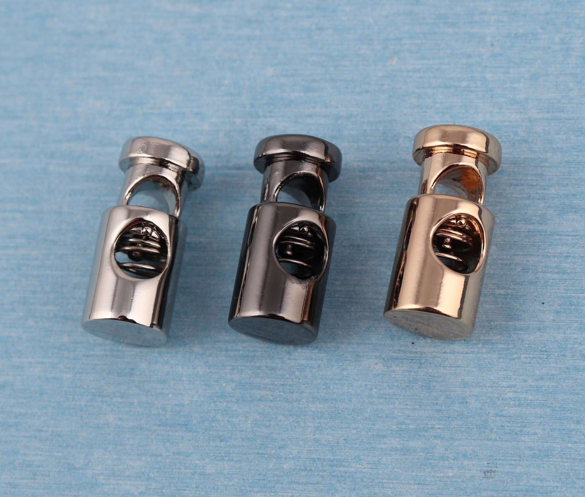 Sourcing Map Blocco Del Cavo Di Plastica Molla Toggle - Foto 9