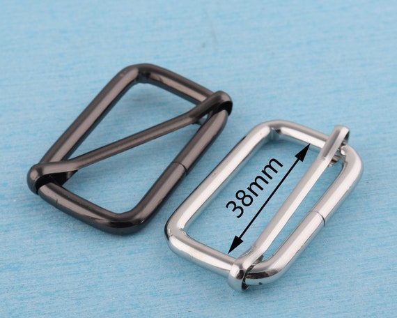 Fibbie Per Cinture In Metallo - Anello Quadrato, Per Cinture Uomo, Montaggio Facile - Foto 6