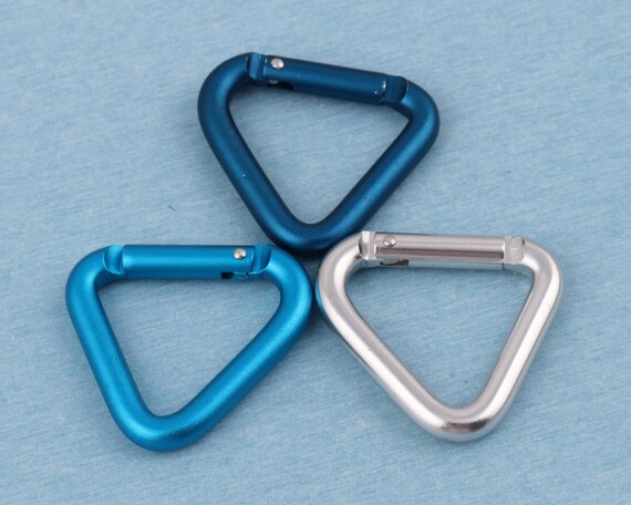 Aluminum Alloy Triangle Carabiner: 50mm Camp Snap Hook
