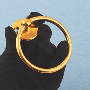 1 Paar runde Schubladenknäufe: Griffbeschläge, Möbelbeschläge (72 mm) Bild 5