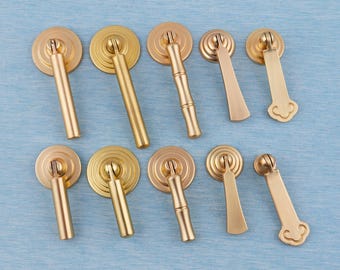 Massiver Messing Schubladenknauf: Schminktisch Griff, Griff Hardware