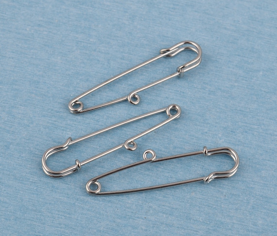 12pcs Shawl Pin Sweater Pin Clothing Safety Pin, Jewelry Pins, Cloth Pins,  Silver Pin, Safety Pins, Pins.high Quality Pins 70mm Bz6 