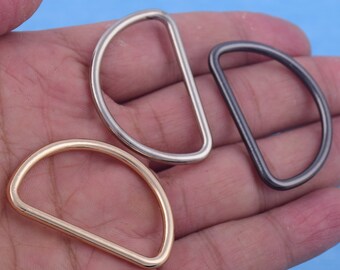 35mm Metal D Rings: Zinc Alloy Dee Buckles for Bag Straps
