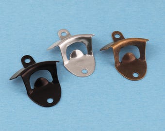 Wall Mount Bottle Opener Hardware – DIY Beer Opener for Plaque Craft