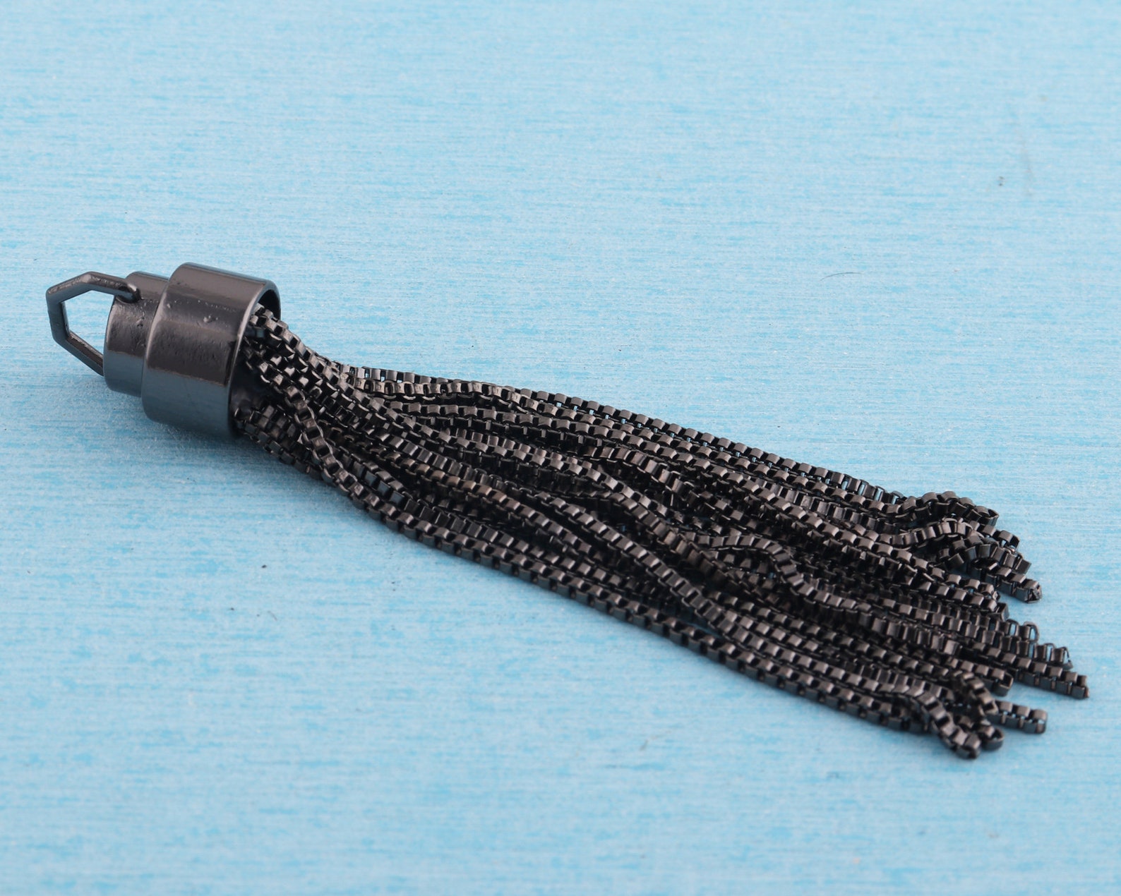 Metal Tassels Charm Pendants100mm Tassel With Cap Jewelrykey Etsy