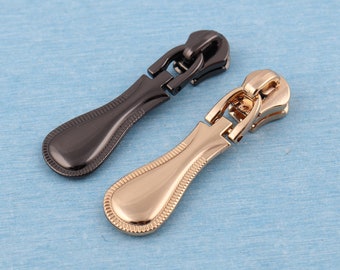 2-5-10 pcs testa zipper slider puller,52mm cerniera in metallo pull,purse zipper tiras,nylon coil zip puller testa per cucire borse scarpe abbigliamento