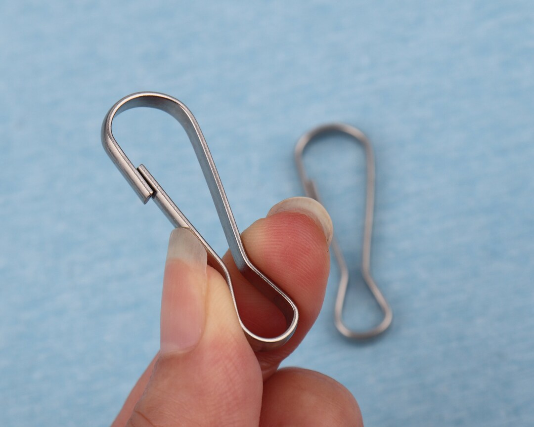 Stainless Steel Lanyard Hook, 4214mm Silver Lanyard Snap Clip Hooks