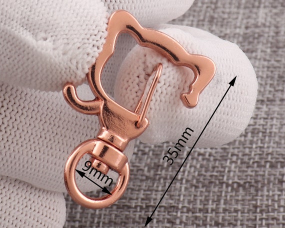 Snap Key Metal Chain Clasp Clip Swivel Hook Buckles Hooks Keychain Buckle  Clasps Ring Handbag Claw Strap Trigger Women