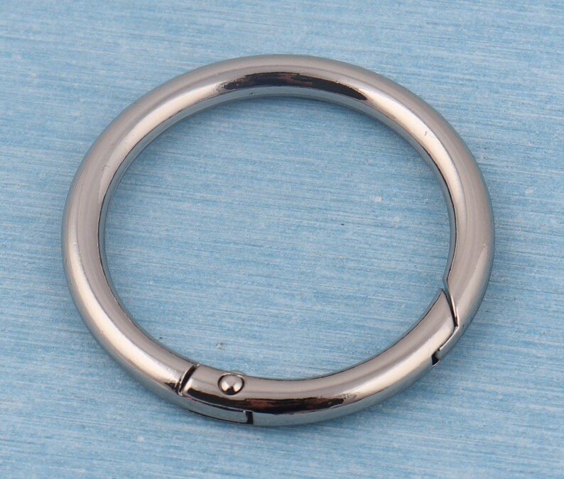 Metal Spring O Rings: 38mm Push Gate Handbag Accessories - Etsy