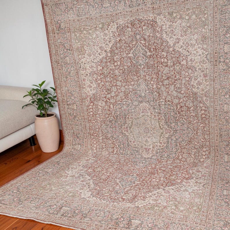 Draped Rug Images 9x12 Rugs Wool, Large Rugs , Handmade Area Rugs, Red Carpet Oushak ...
