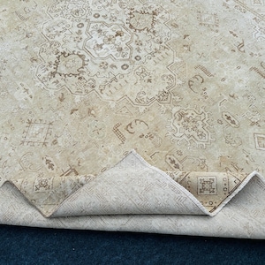 9x12 Beige Rug, 9x12 Size Rug, Large Turkish Rug, 9x12 Area Rugs, 9x12 Living Rooms, 9x12 Bedroom Rug, Handwoven Rug 9x12, 9x12 Carpet