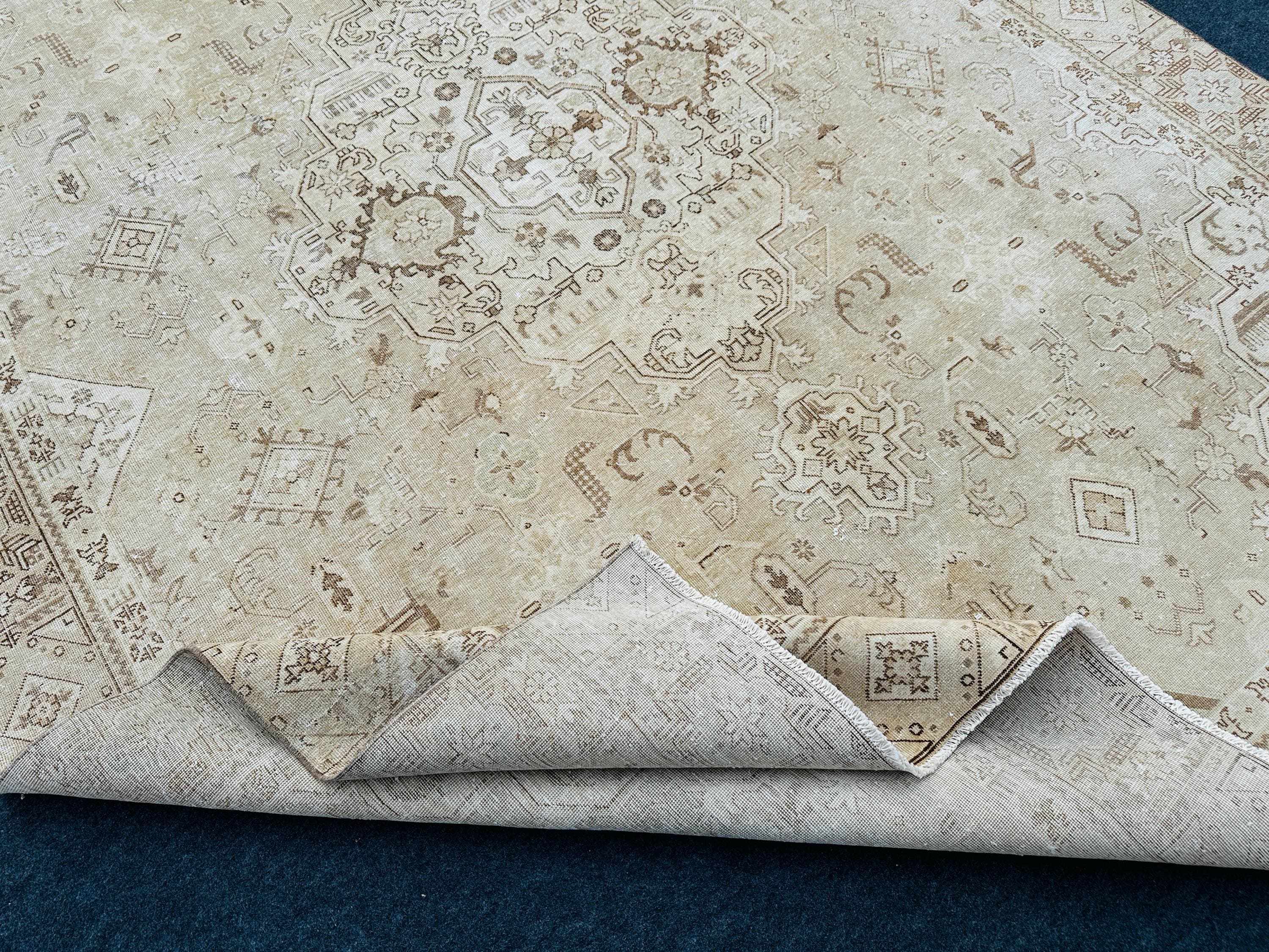 9x12 Beige Rug, 9x12 Size Rug, Large Turkish Rug, 9x12 Area Rugs, 9x12 Living Rooms, 9x12 Bedroom Rug, Handwoven Rug 9x12, 9x12 Carpet