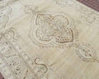 Großer Türkischer Teppich 23x30, Wollteppich, Handgeknüpfter Vintage Teppich 23x30, Handgeknüpfter Wollteppich 23x30, Handgeknüpfter Wollteppich