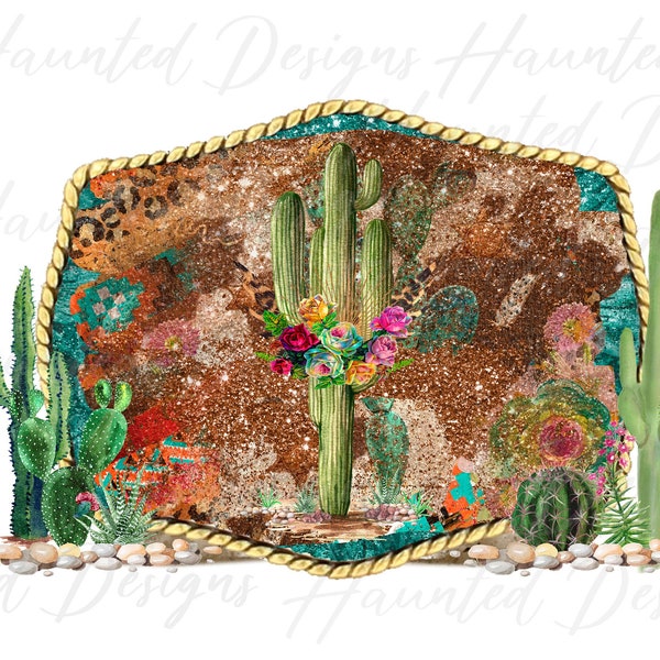 Rodeo Cowgirl Leopard Cowboy buckle sublimation design PNG, Craft, Clip Art, Instant Digital Download DTF