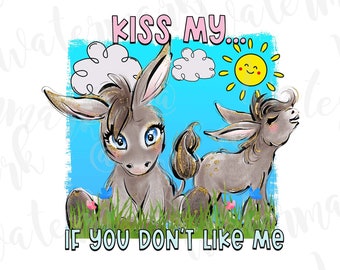 Kiss My (Ass)、昇華クリップアート、デジタルデザインダウンロード