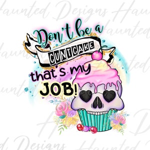 Funny Skull Cunt Cake Sublimation Design PNG Clipart Craft, Digital Download DTF