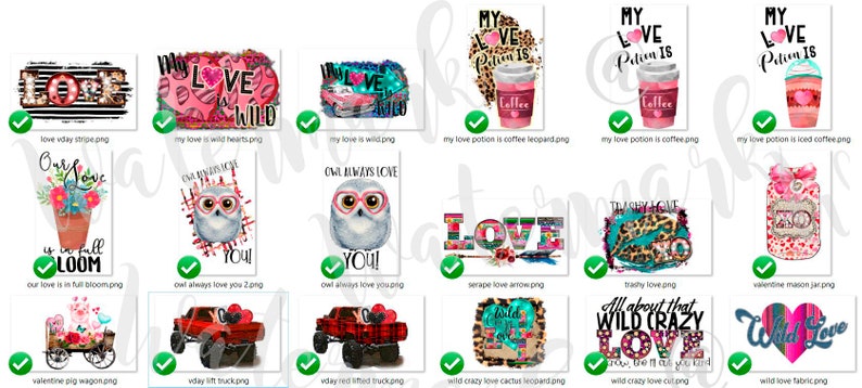Download Valentine Bundle Love Be Mine design Sublimation File PNG ...