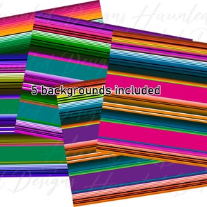 Serape Background Bundle Sublimation Digital Paper Design JPEG Clipart Craft, Digital Download