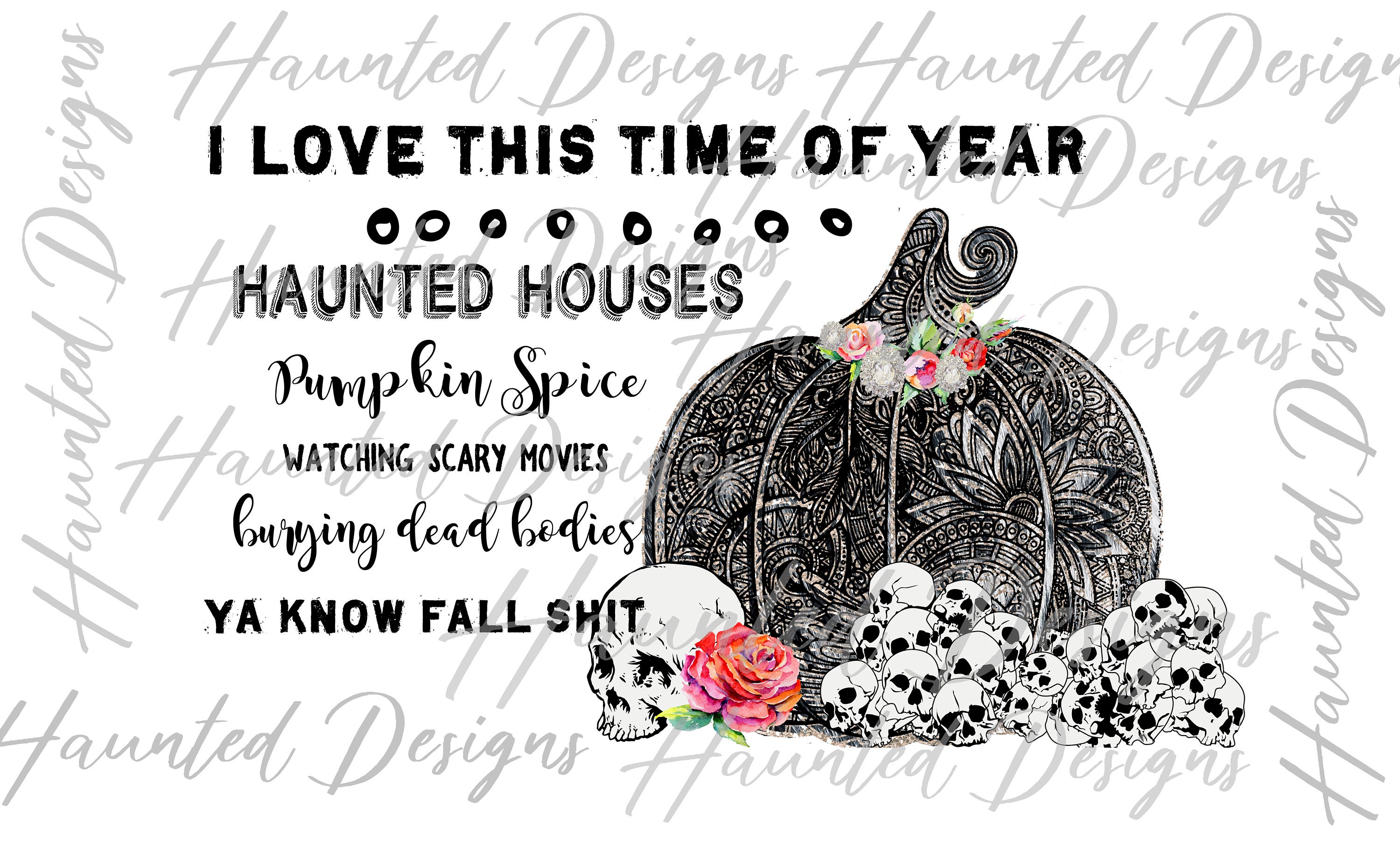 Download Fall Shit Halloween Sublimation Design PNG Clipart Graphic ...