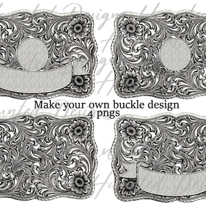 Rodeo Cowboy buckle Design Pack sublimation design PNG, Craft, Clip Art, Instant Digital Download