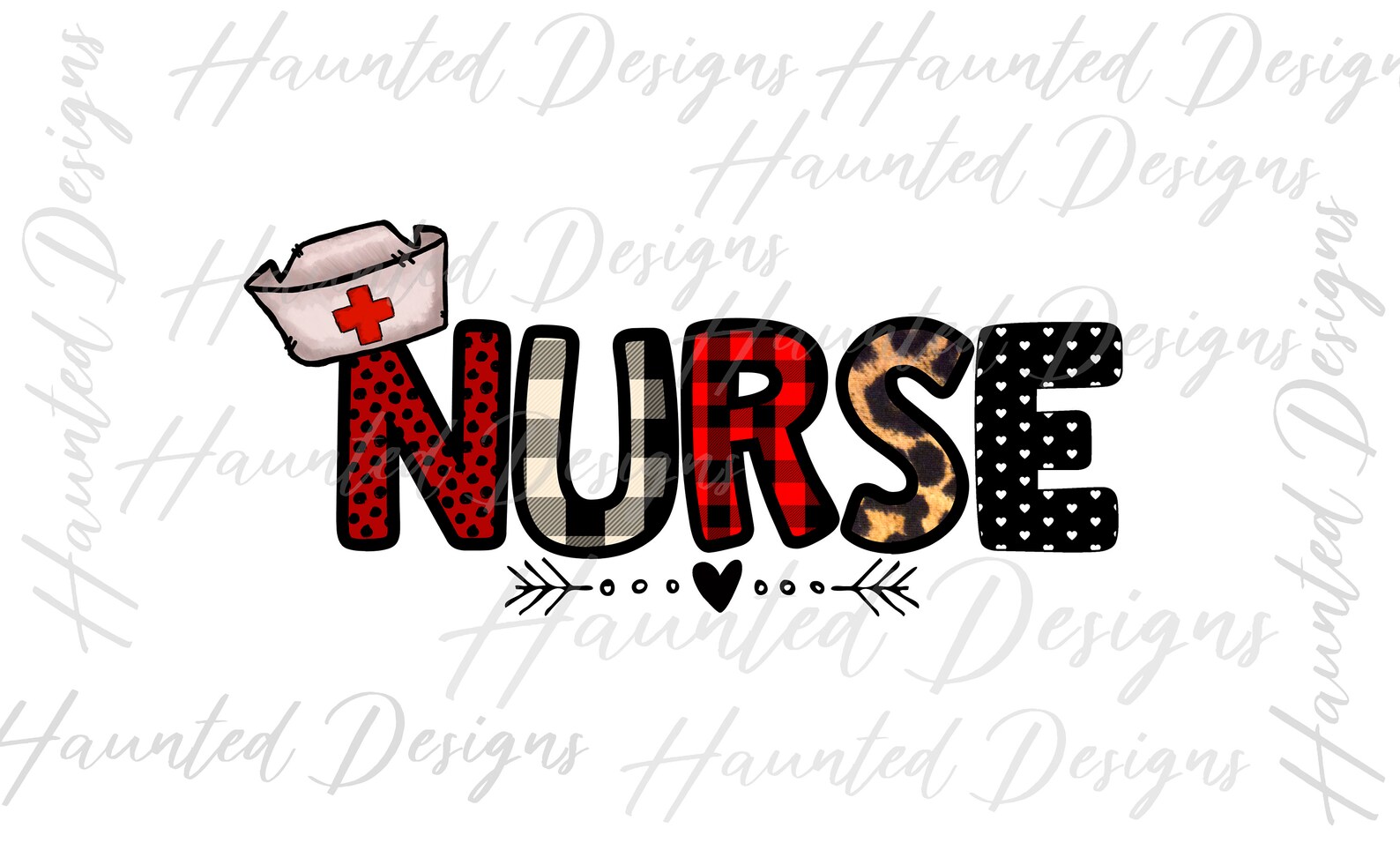 Nurse Valentine Clip Art Design PNG Graphic Clip Art Etsy