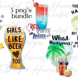 Conception de sublimation de paquet de boisson drôle d'alcool alcoolisé PNG Téléchargement numérique