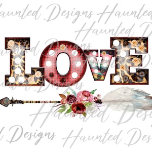 Amor Marquesina Leopardo Corazón Sarape San Valentín Flecha PNG, Manualidades, Clip Art, Descarga Digital Instantánea DTF