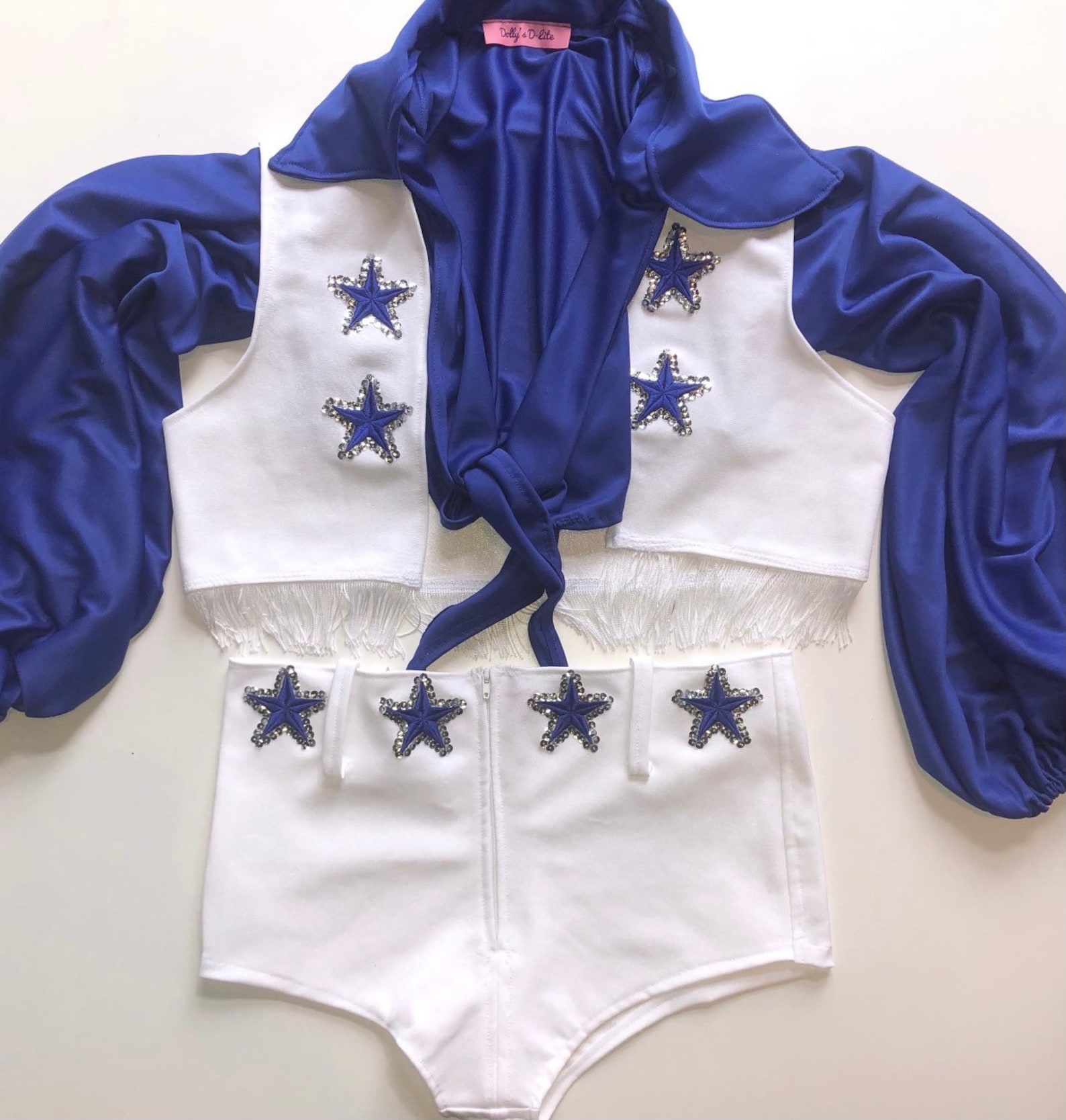 Dallas Cowboys Cheerleader Costume DCC made to orrder Etsy