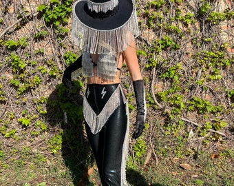Cowgirlbroek met strassteentjes - aanpasbaar