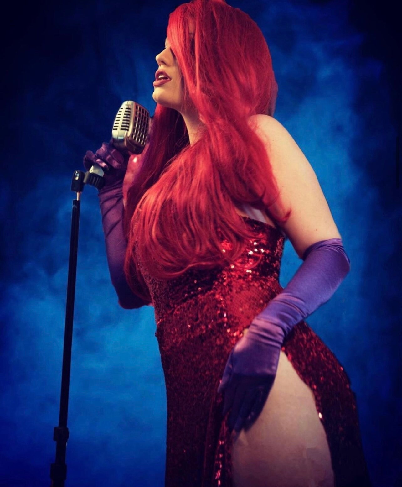 Jessica Rabbit Dress Lace up Corset Cosplay or Evening Gown - Etsy