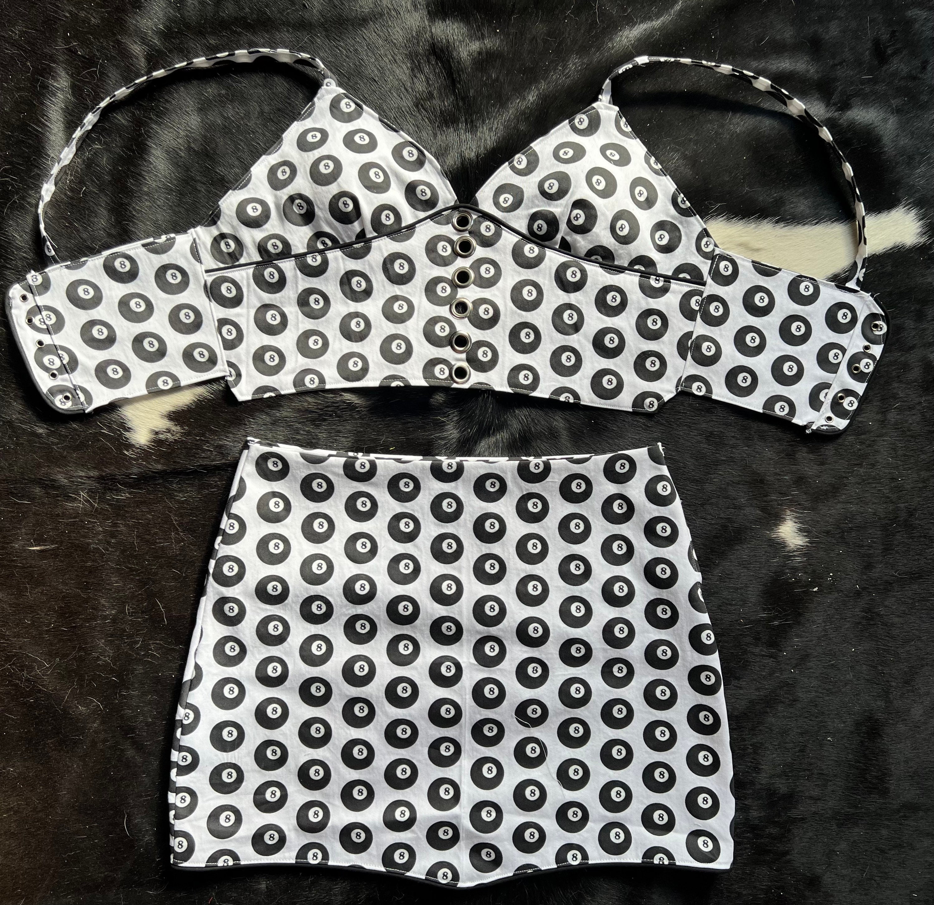 8 Ball Skirt - Etsy