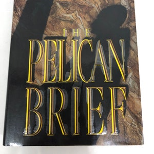 Libro antico The Pelican Brief di John Grisham, copertina rigida 1992 # A33