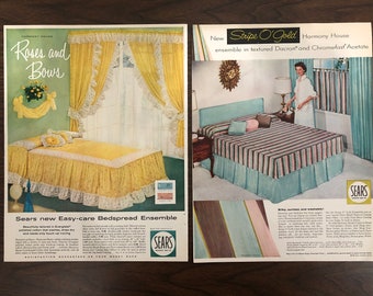 Shop with afterpay on eligible items. Sears Bedspreads : Sears Bedspread Etsy