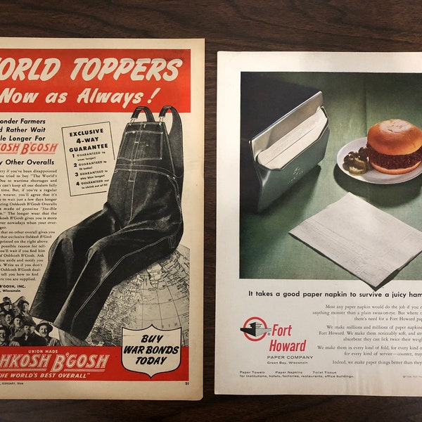 Fort Howard Paper Co Etsy