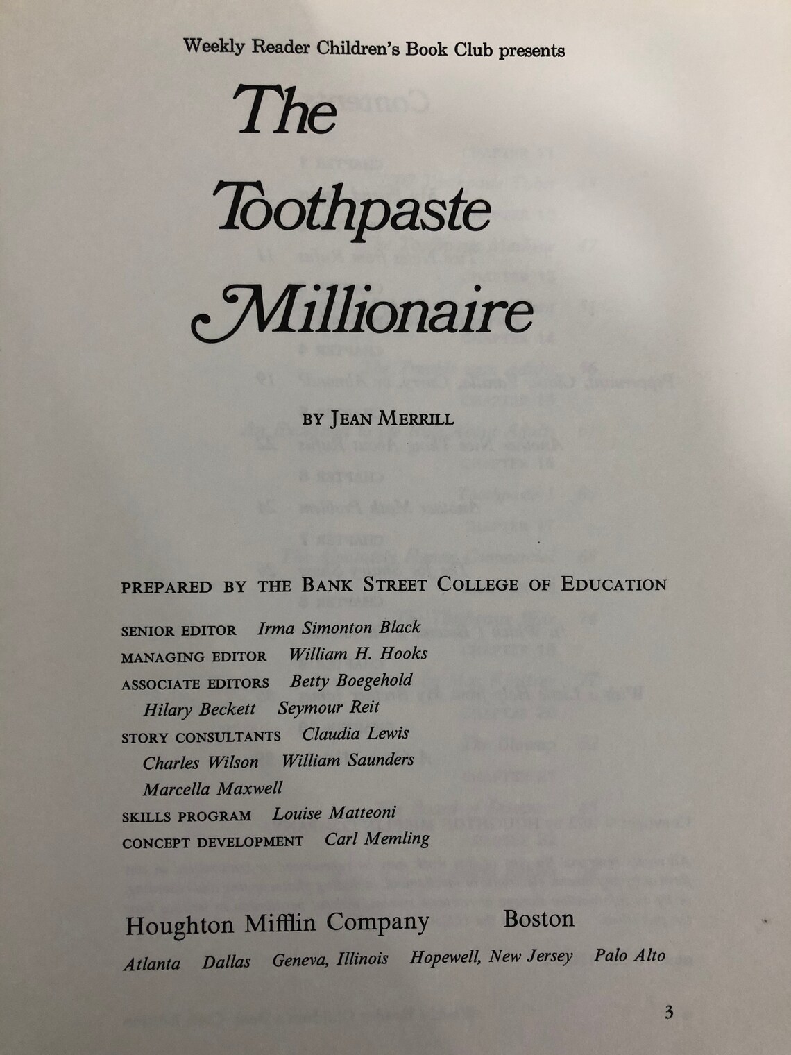 Antique Book The Toothpaste Millionaire par Jean Merrill Etsy