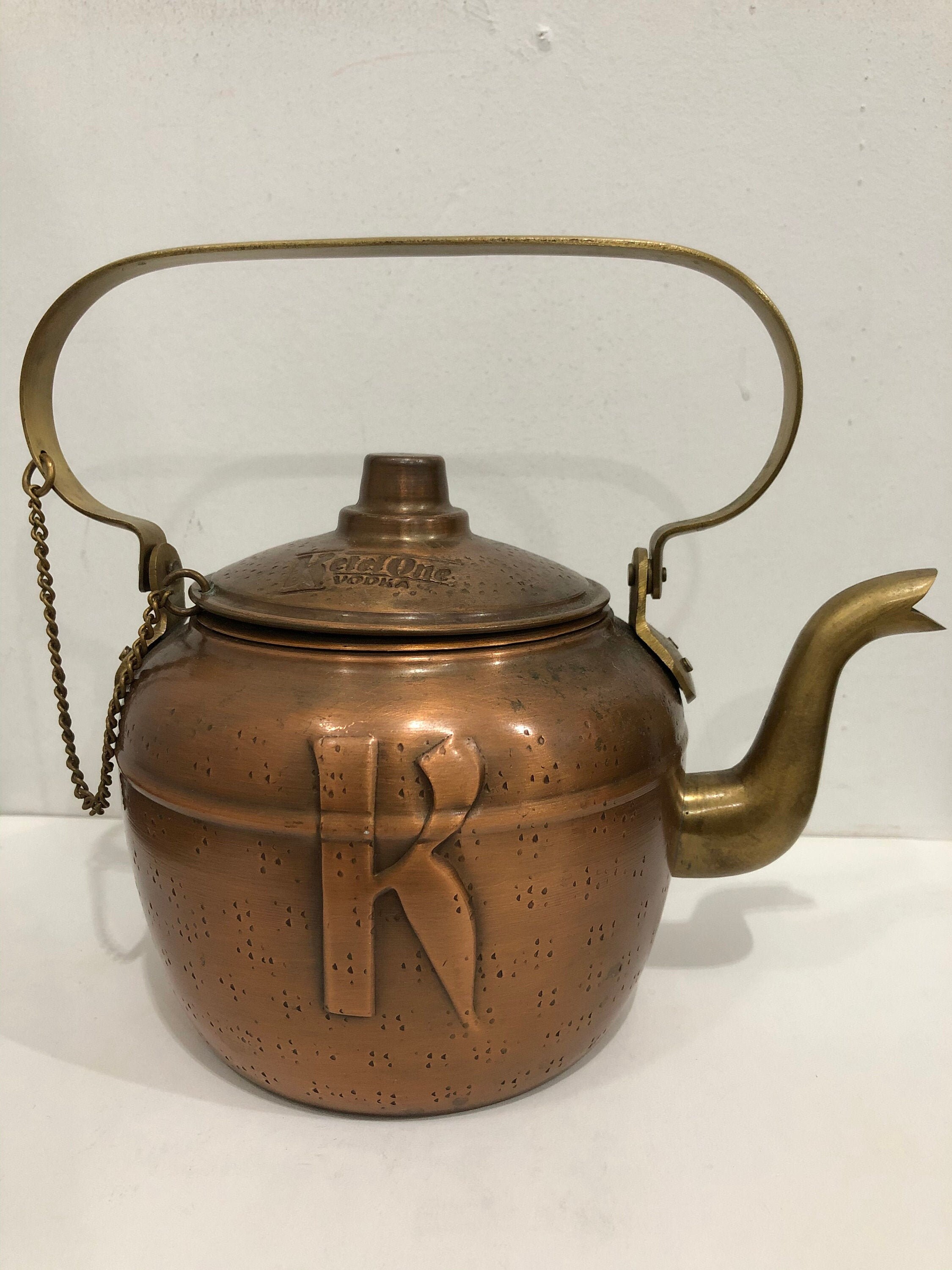 Vintage Premier System Electric Copper Tea Kettle Pot Made in