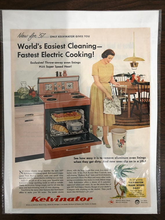 kelvinator gas stove electric oven