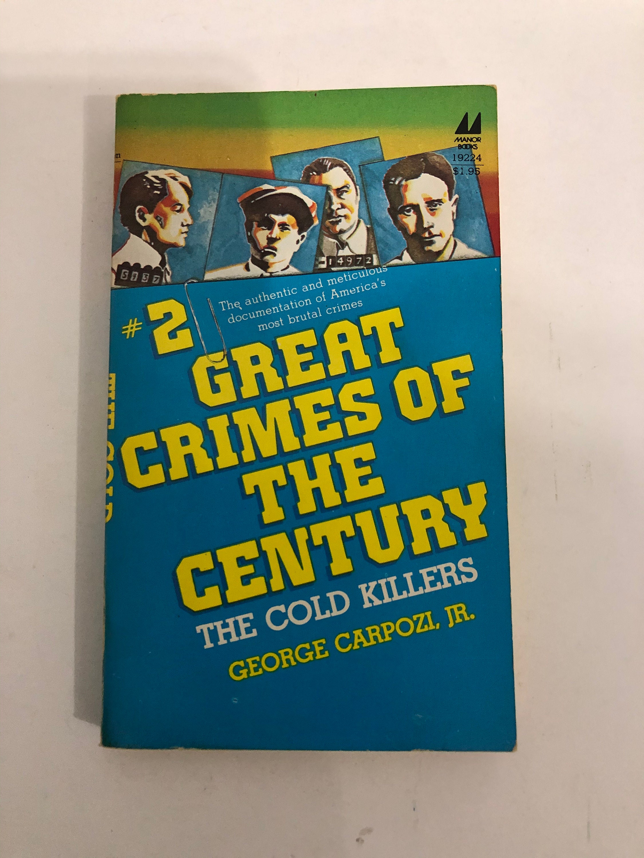 Antique Book Great Crimes of the Century 2 by Carpozi