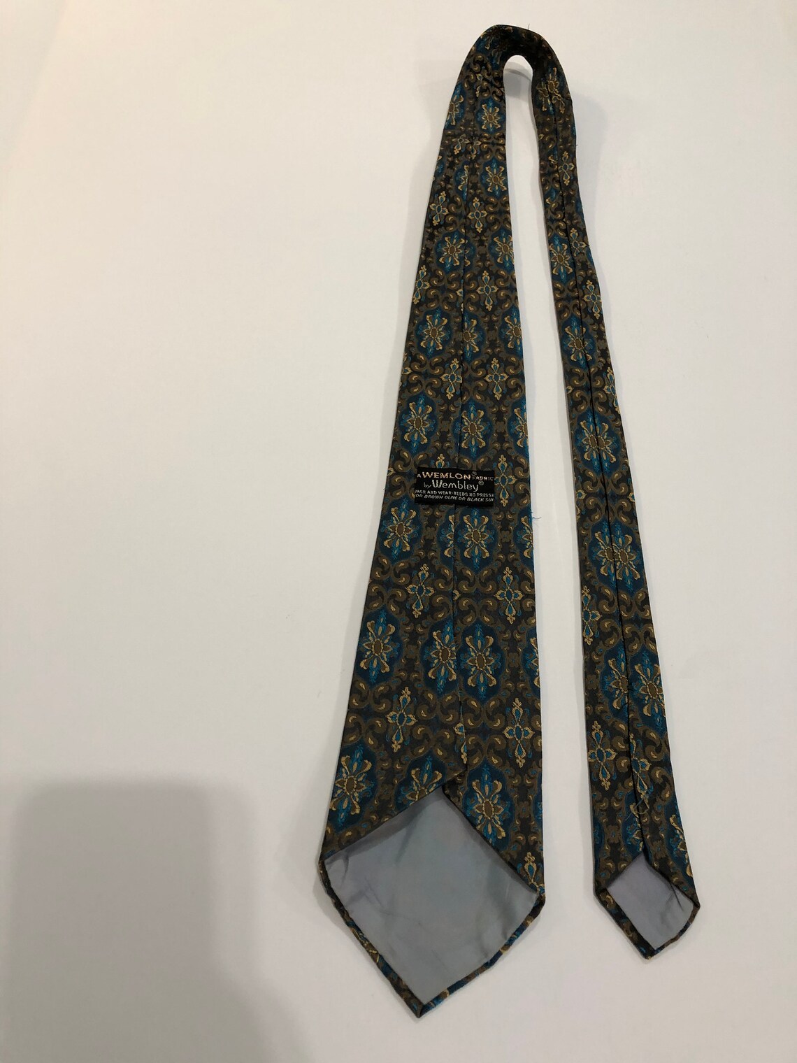 Antique Tie Wembley Neckite Cravat USA Made 1970s 32 | Etsy