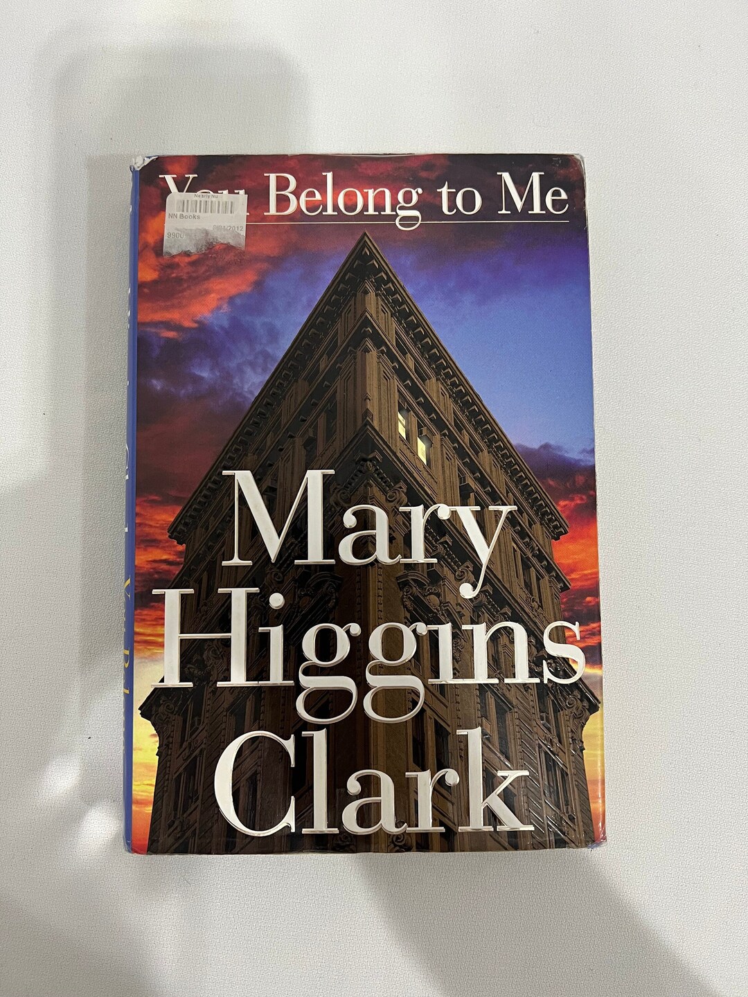 Antique Book You Belong to Me , by Mary Higgins Clark 1998 #A138 - Etsy