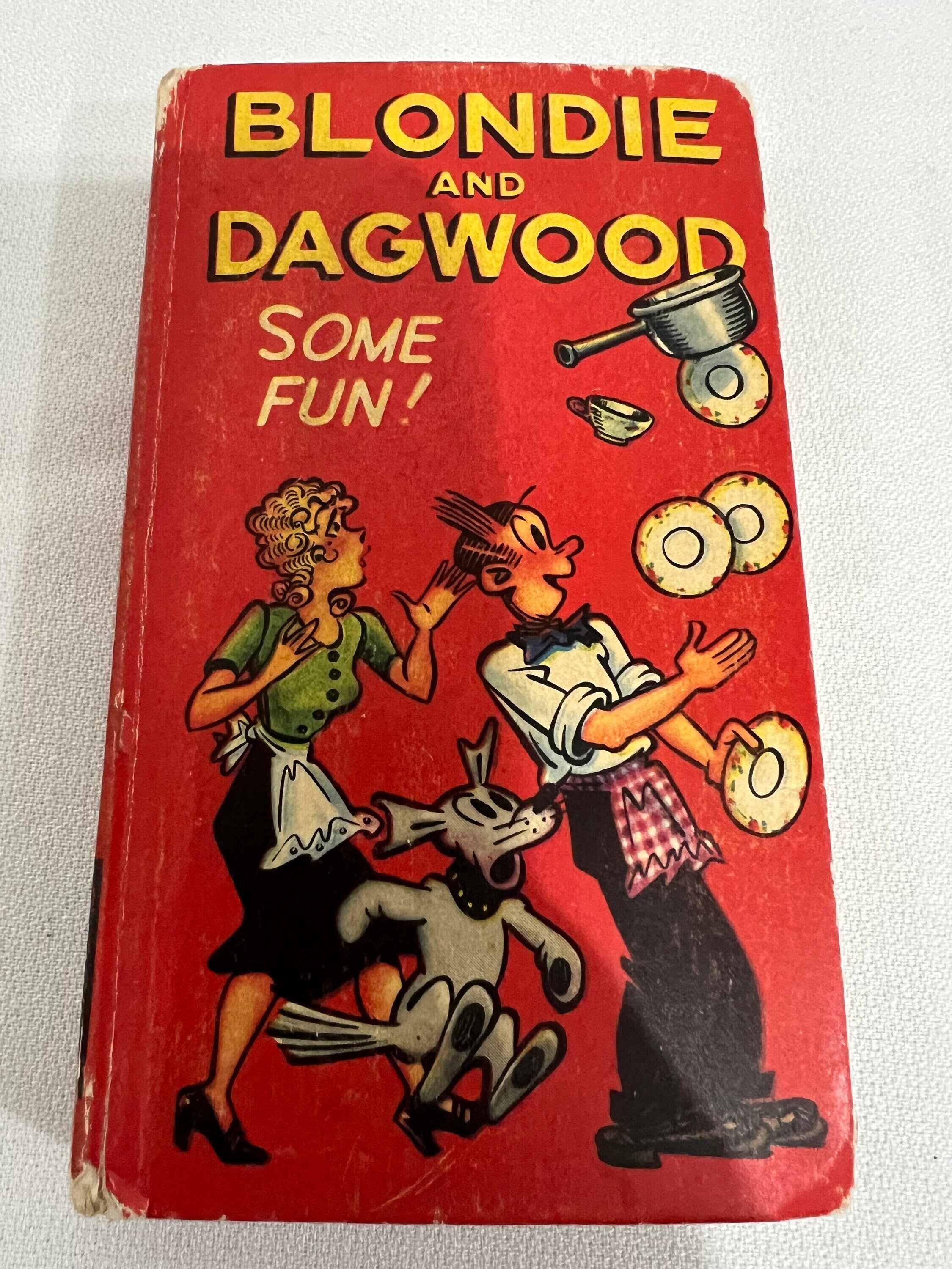 Antique Book Blondie and Dagwood Some Fun 1948 2168