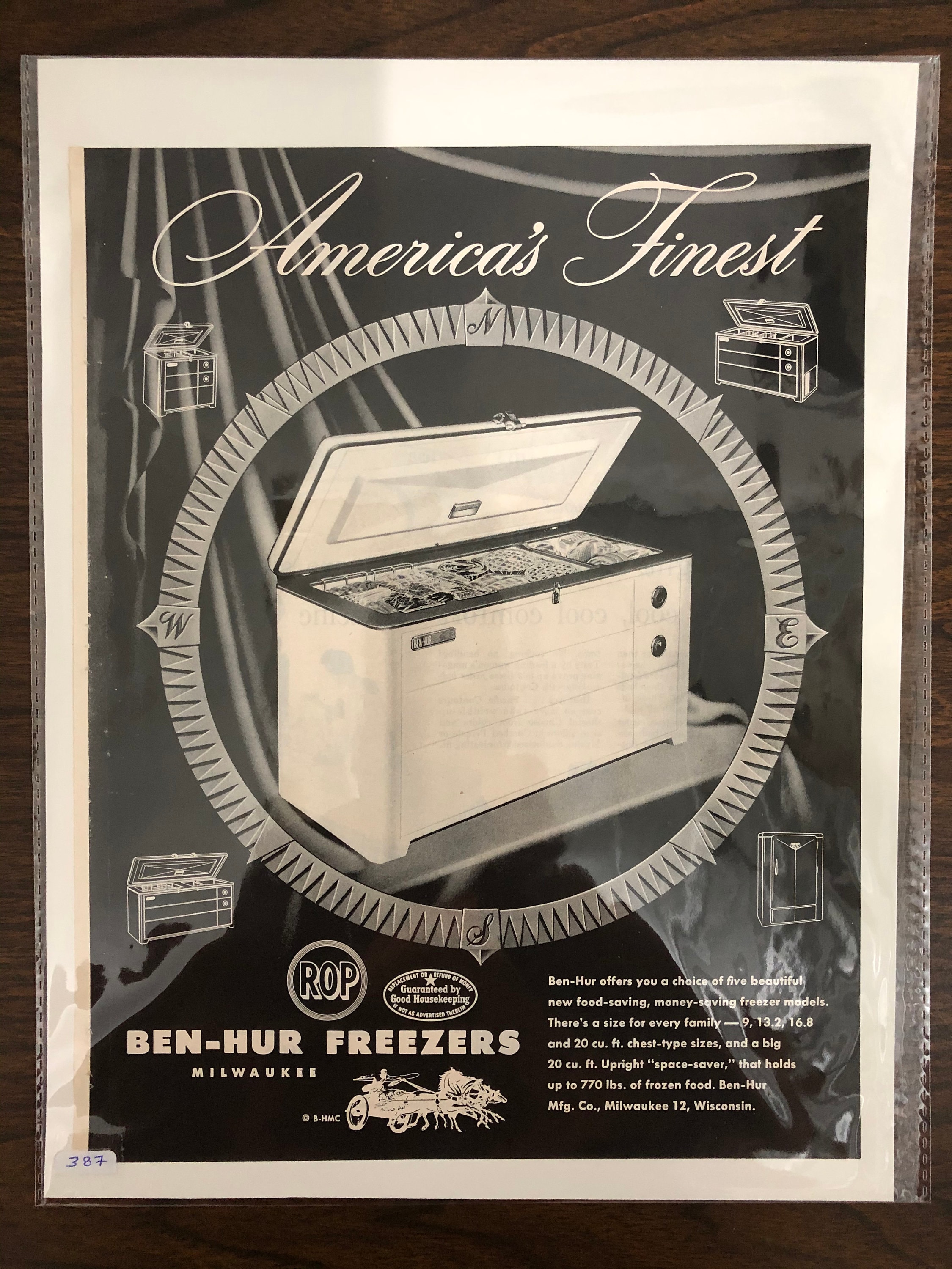 Benhur Freezers HI International Harvester Freezer 1950s Etsy UK