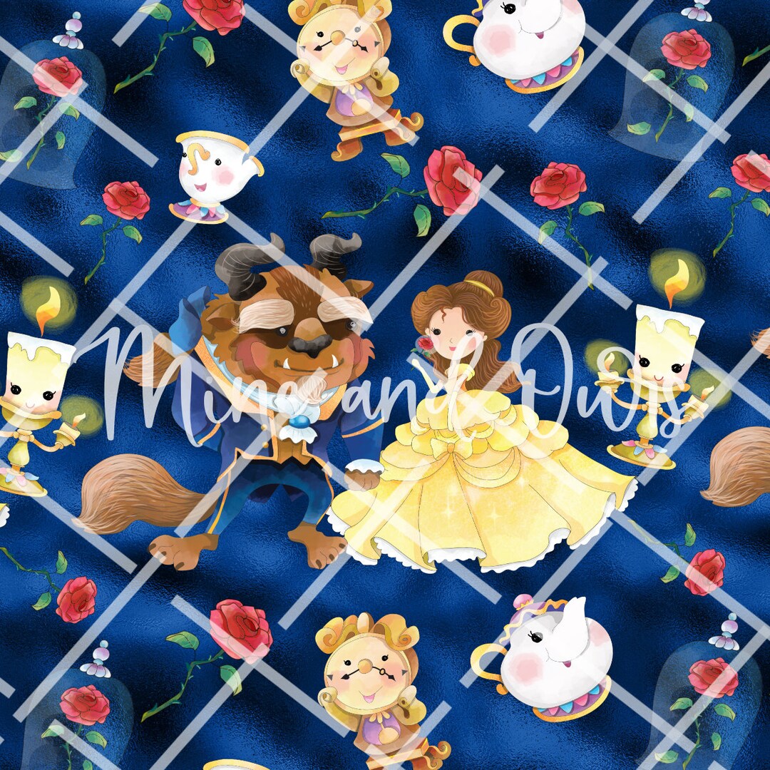 Princess Seamless Pattern - Etsy