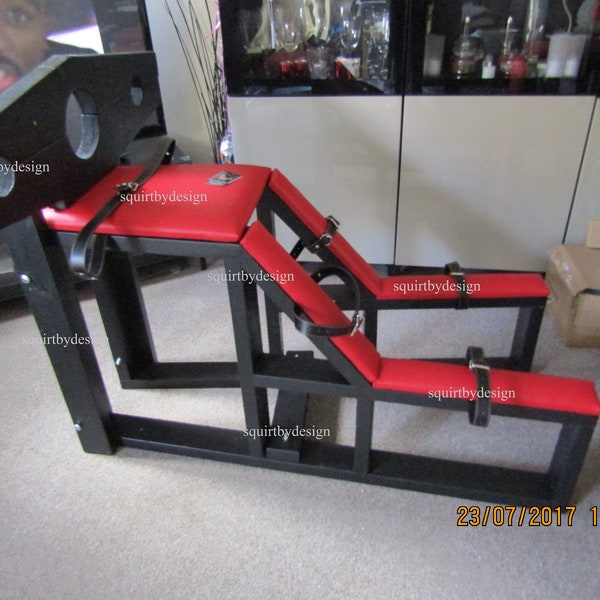 Klappbank, Dungeon-Möbel-Bondage-Ausrüstung BDSM (Gurte nicht enthalten)